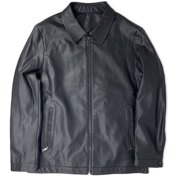 Men’s Genuine Leather Jacket – Premium Sheep Leather – Size M - Picture 3 of 13